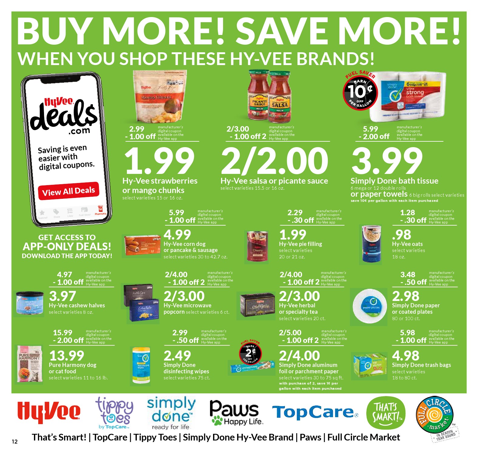 Hy-vee Ad page 12