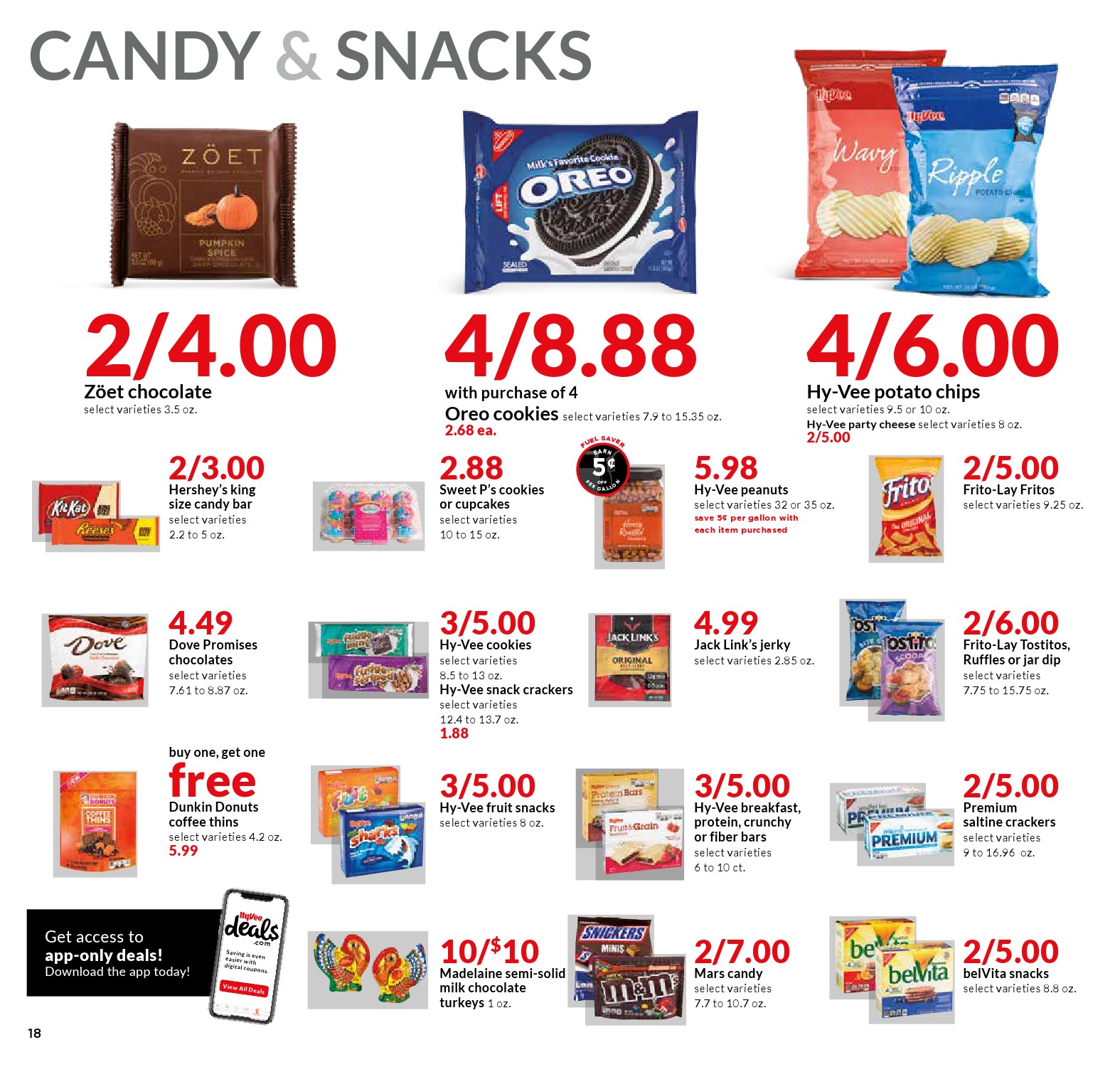 Hy-vee Ad page 18