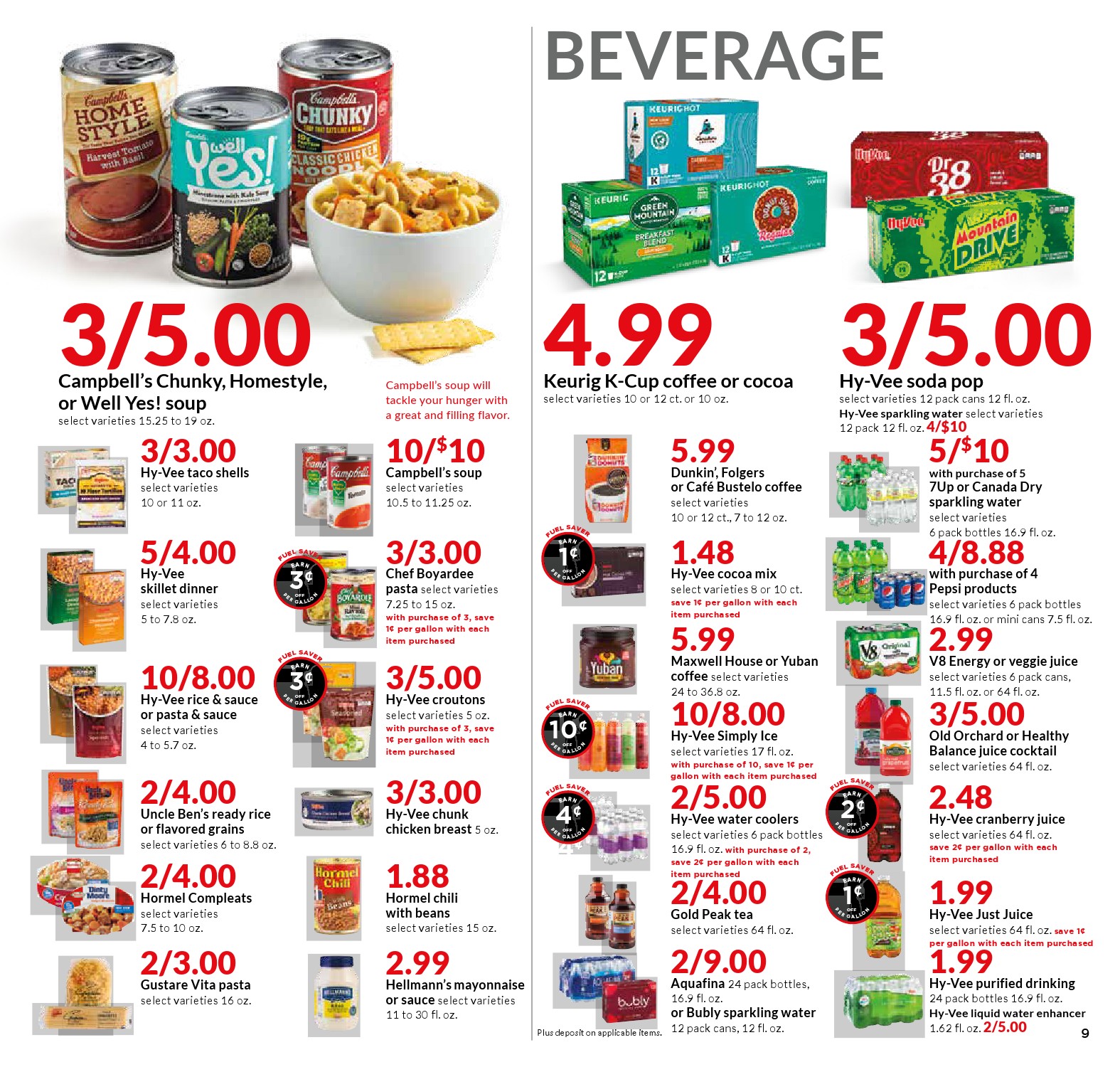 Hy-vee Ad page 9