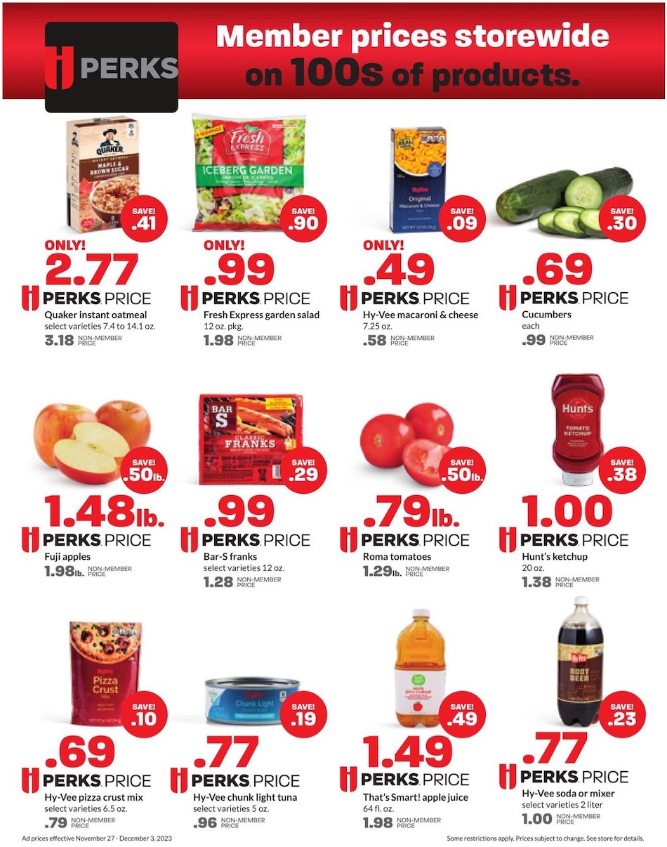 Hy-vee Ad