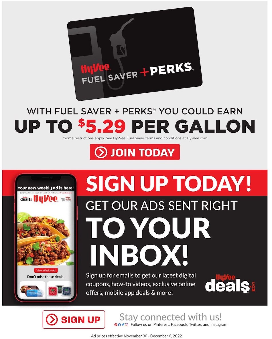Hy-vee Ad page 30