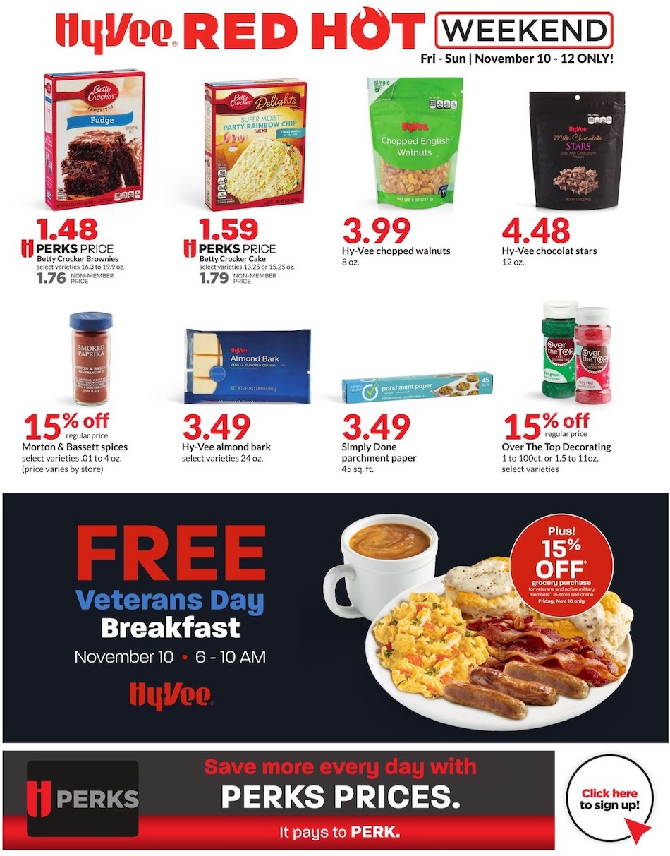 Hy-Vee Weekly Ad Nov 6 - 12, 2023 page 10