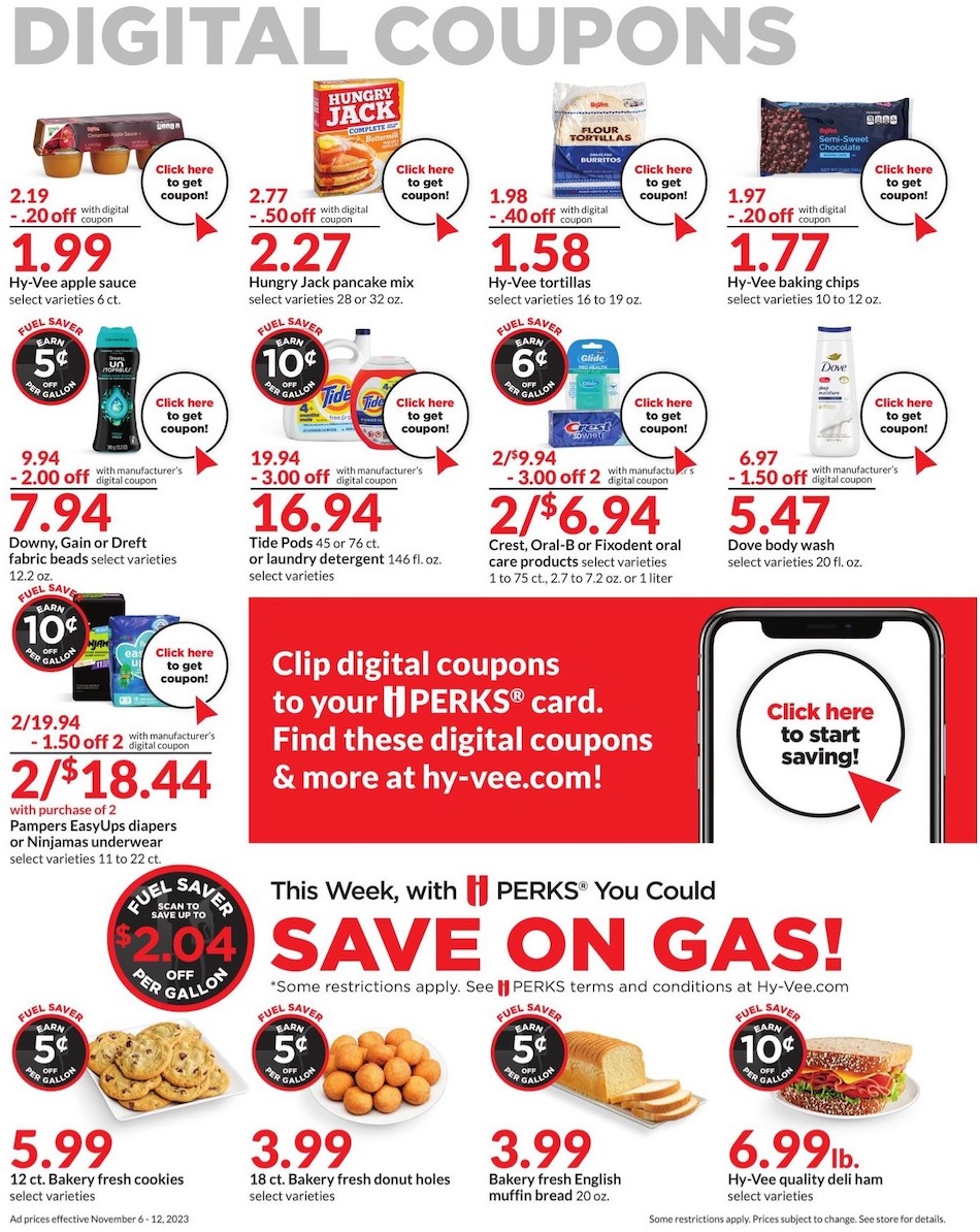 Hy-Vee Weekly Ad Nov 6 - 12, 2023 page 11