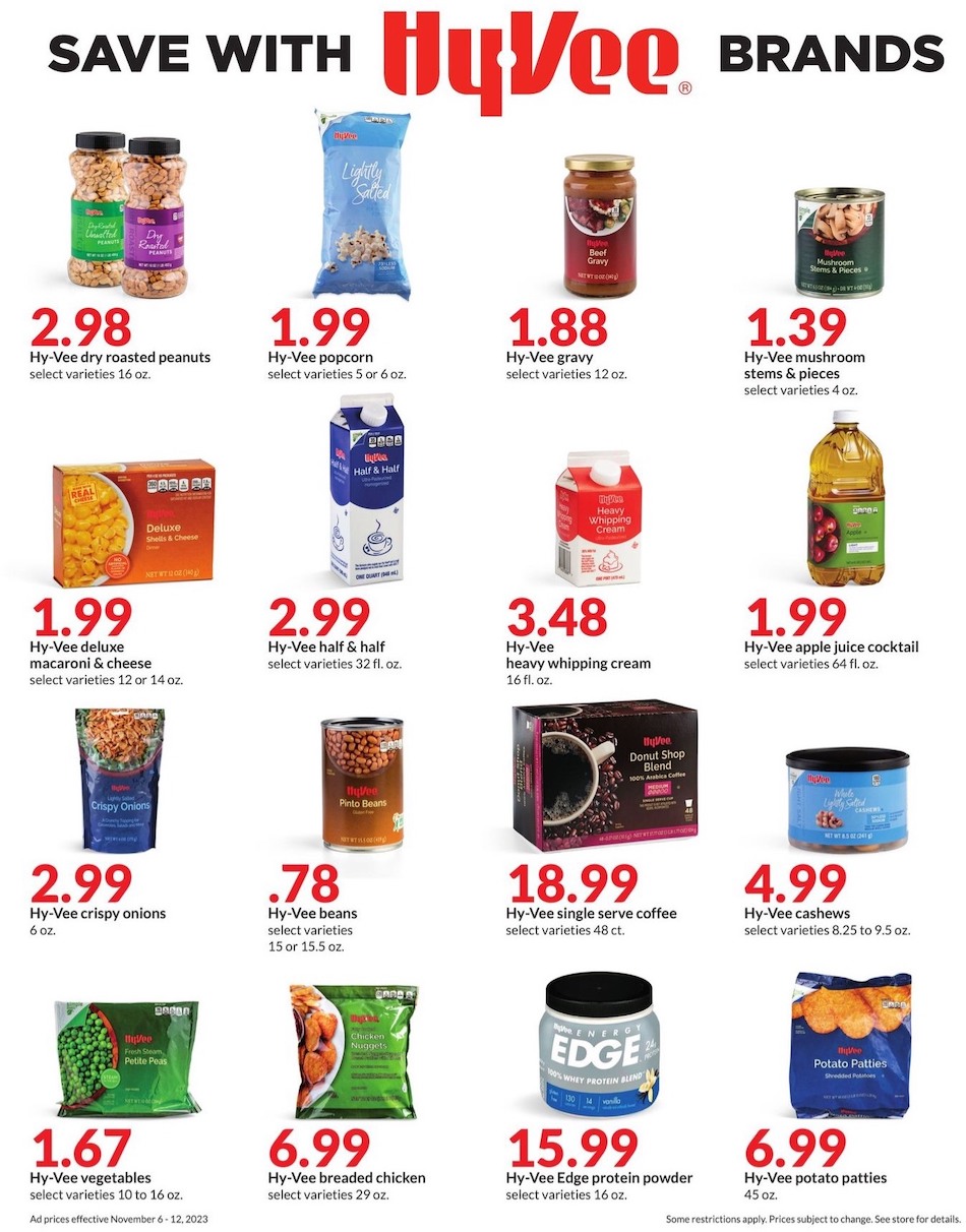 Hy-Vee Weekly Ad Nov 6 - 12, 2023 page 13