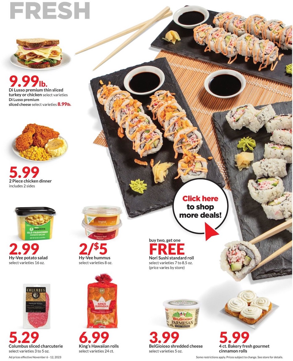 Hy-Vee Weekly Ad Nov 6 - 12, 2023 page 14