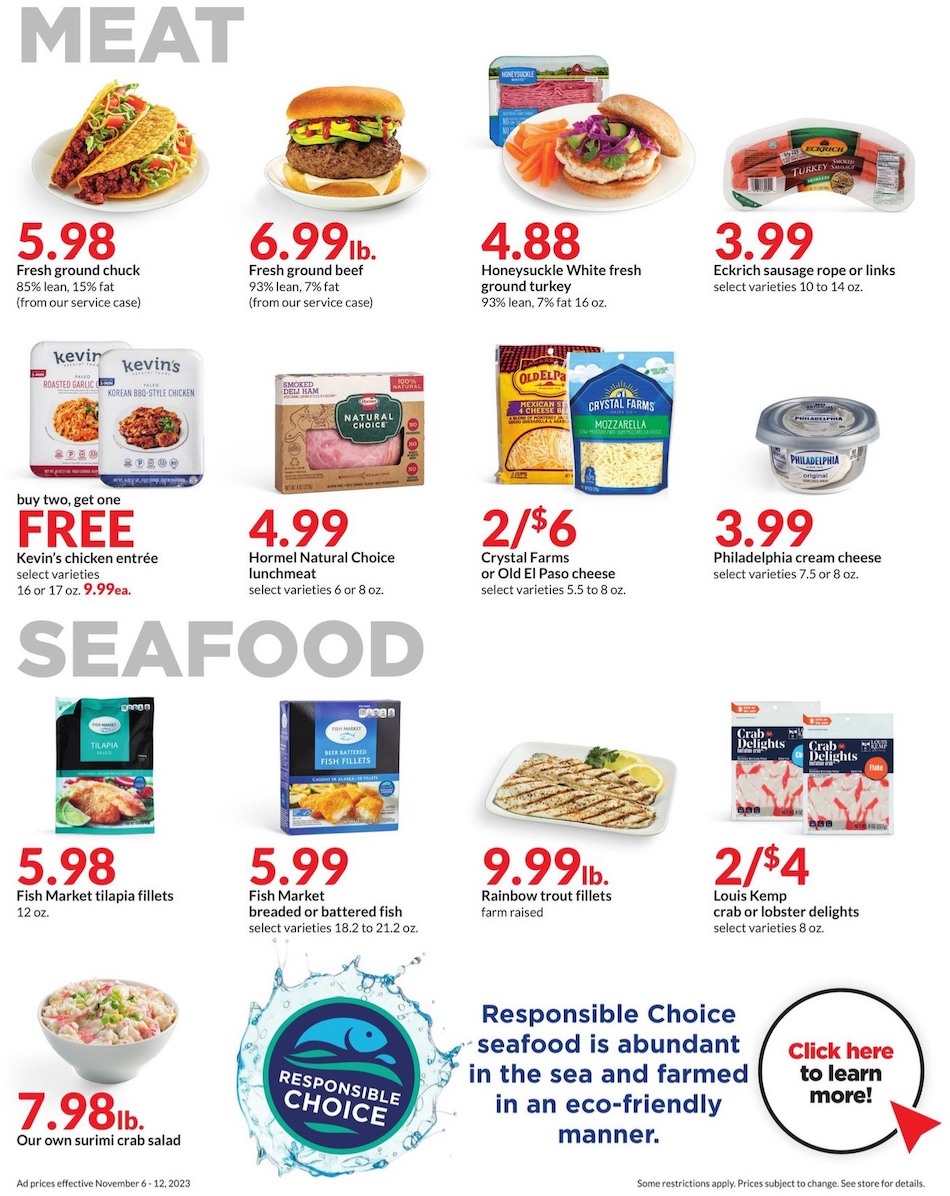 Hy-Vee Weekly Ad Nov 6 - 12, 2023 page 15