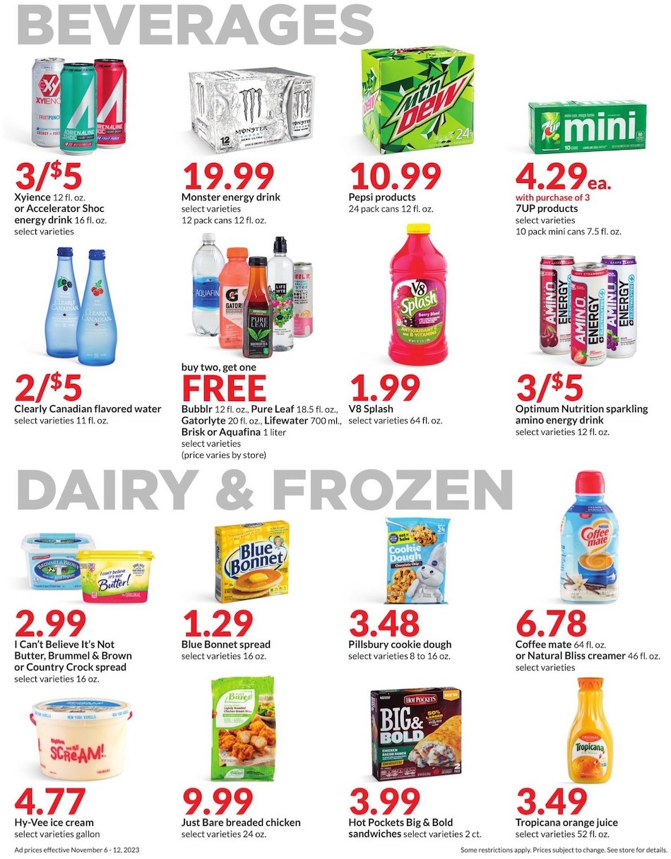 Hy-Vee Weekly Ad Nov 6 - 12, 2023 page 18