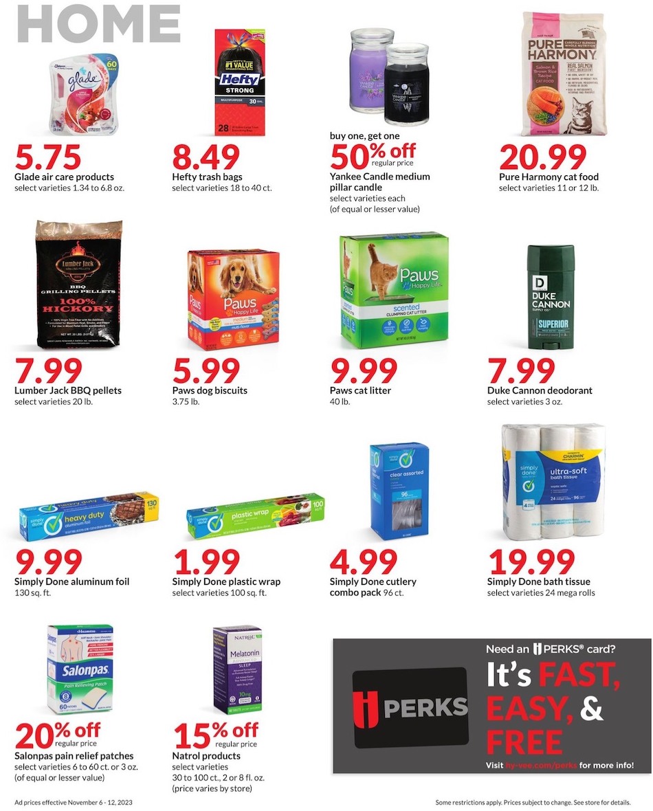 Hy-Vee Weekly Ad Nov 6 - 12, 2023 page 21