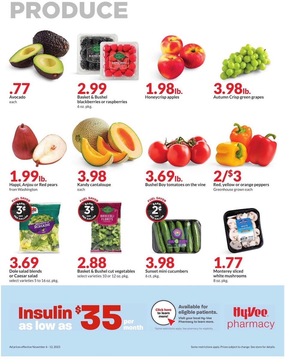 Hy-Vee Weekly Ad Nov 6 - 12, 2023 page 4