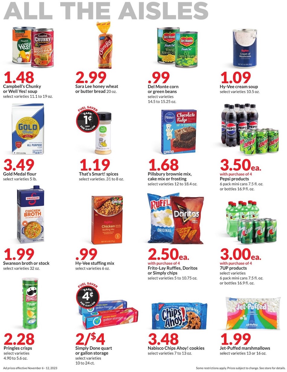 Hy-Vee Weekly Ad Nov 6 - 12, 2023 page 6