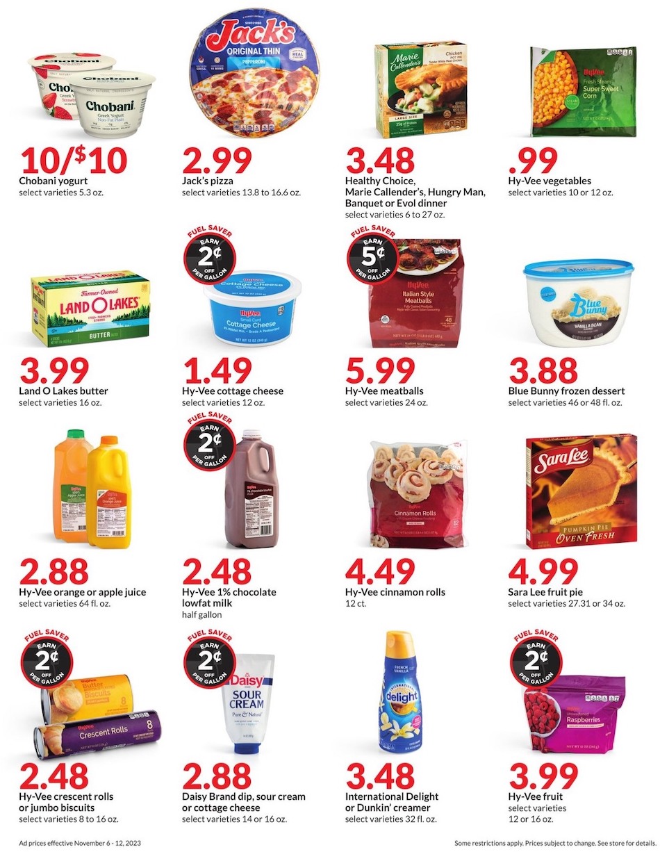 Hy-Vee Weekly Ad Nov 6 - 12, 2023 page 7