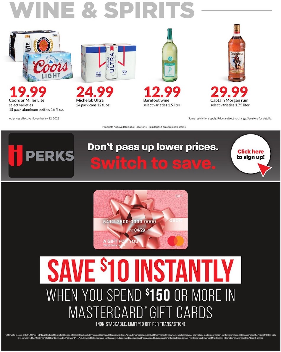 Hy-Vee Weekly Ad Nov 6 - 12, 2023 page 8