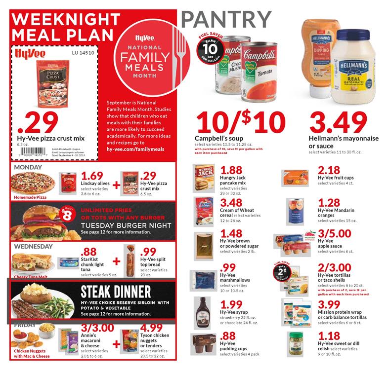 Hy-vee Ad page 10