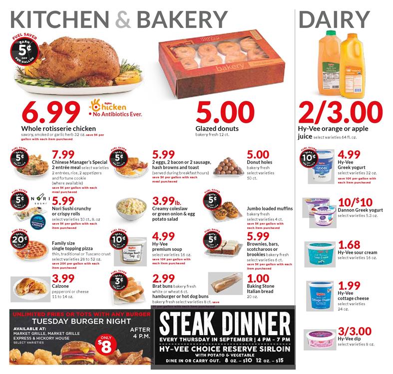 Hy-vee Ad page 12