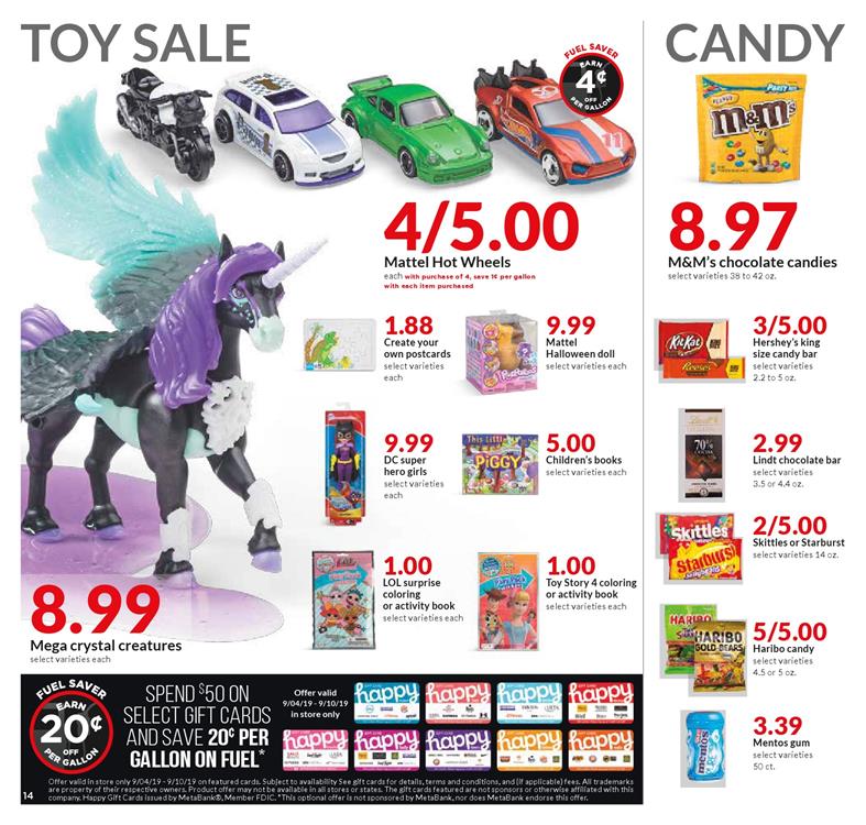 Hy-vee Ad page 14