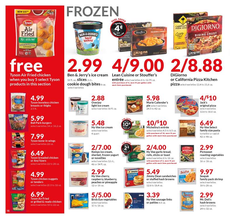Hy-vee Ad page 16
