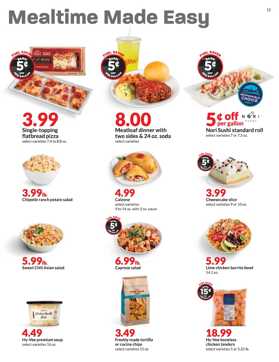 Hy-vee Ad page 12