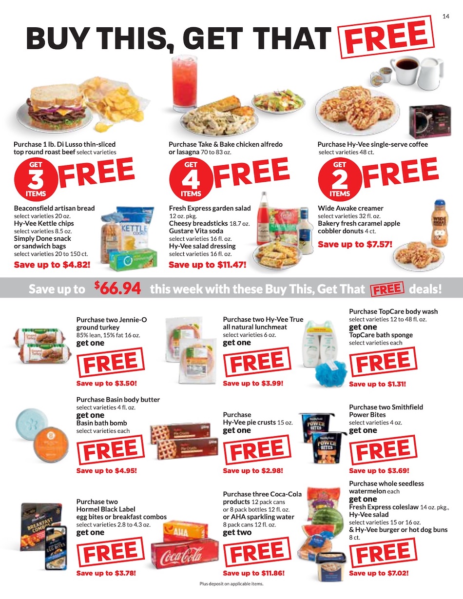 Hy-vee Ad page 14