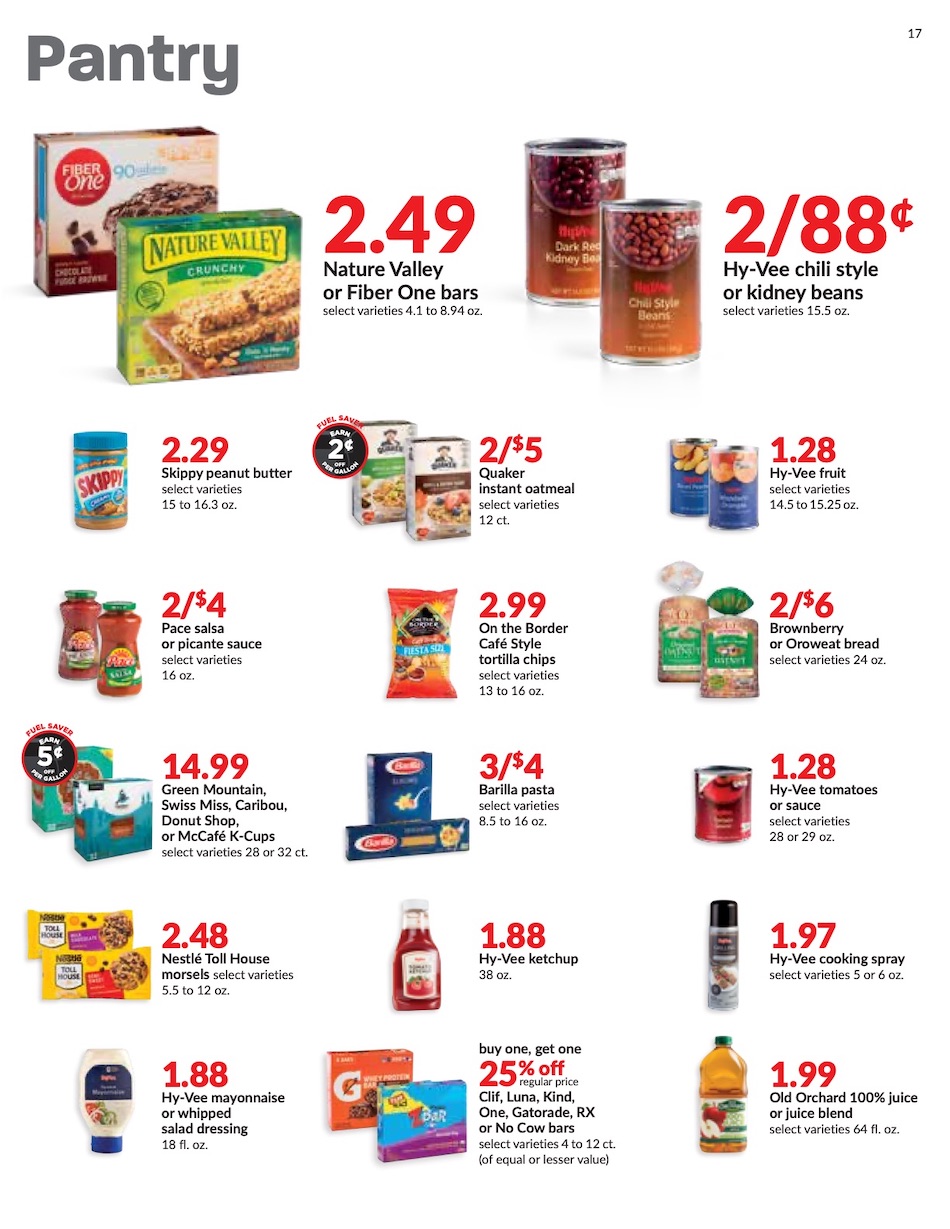 Hy-vee Ad page 17