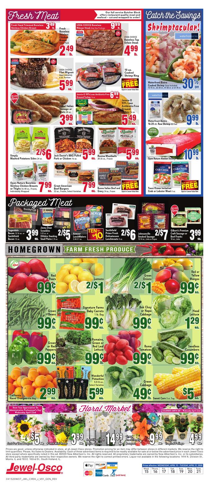 Jewel-Osco Ad Apr 15 - 21, 2020 page 4