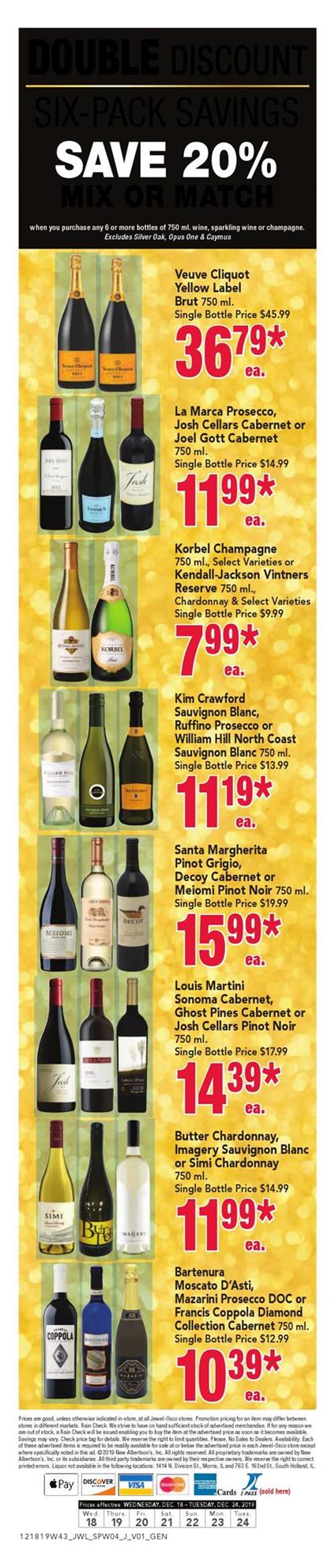 Jewel-Osco Ad Dec 18 - 24, 2019 page 4