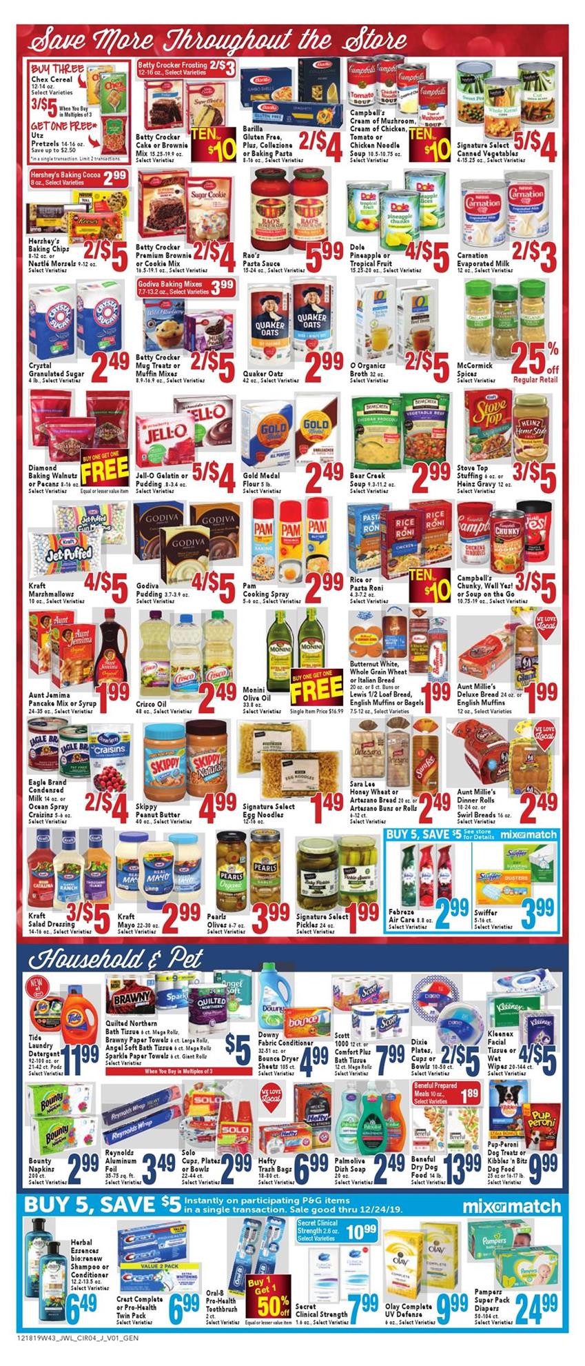 Jewel-Osco Ad Dec 18 - 24, 2019 page 7