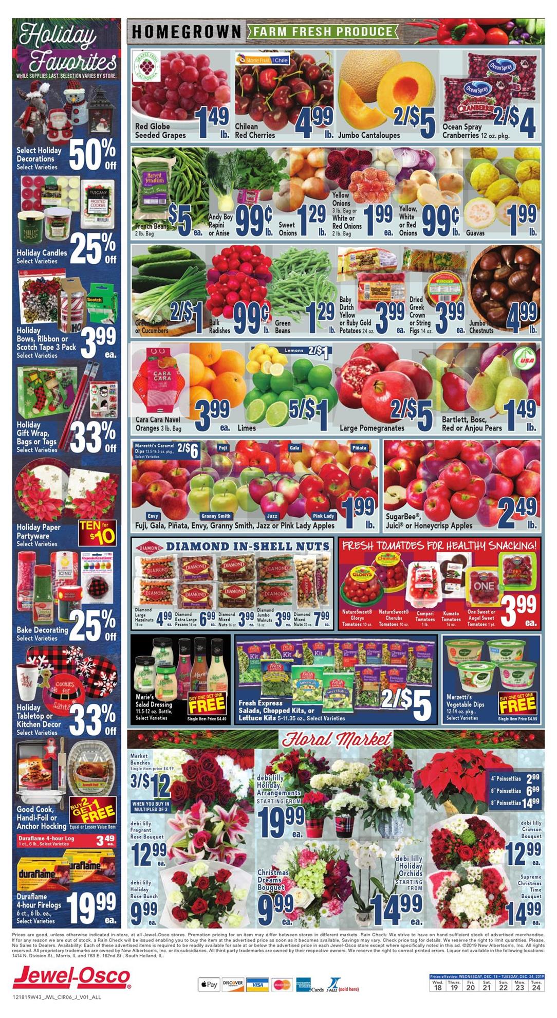 Jewel-Osco Ad Dec 18 - 24, 2019 page 9