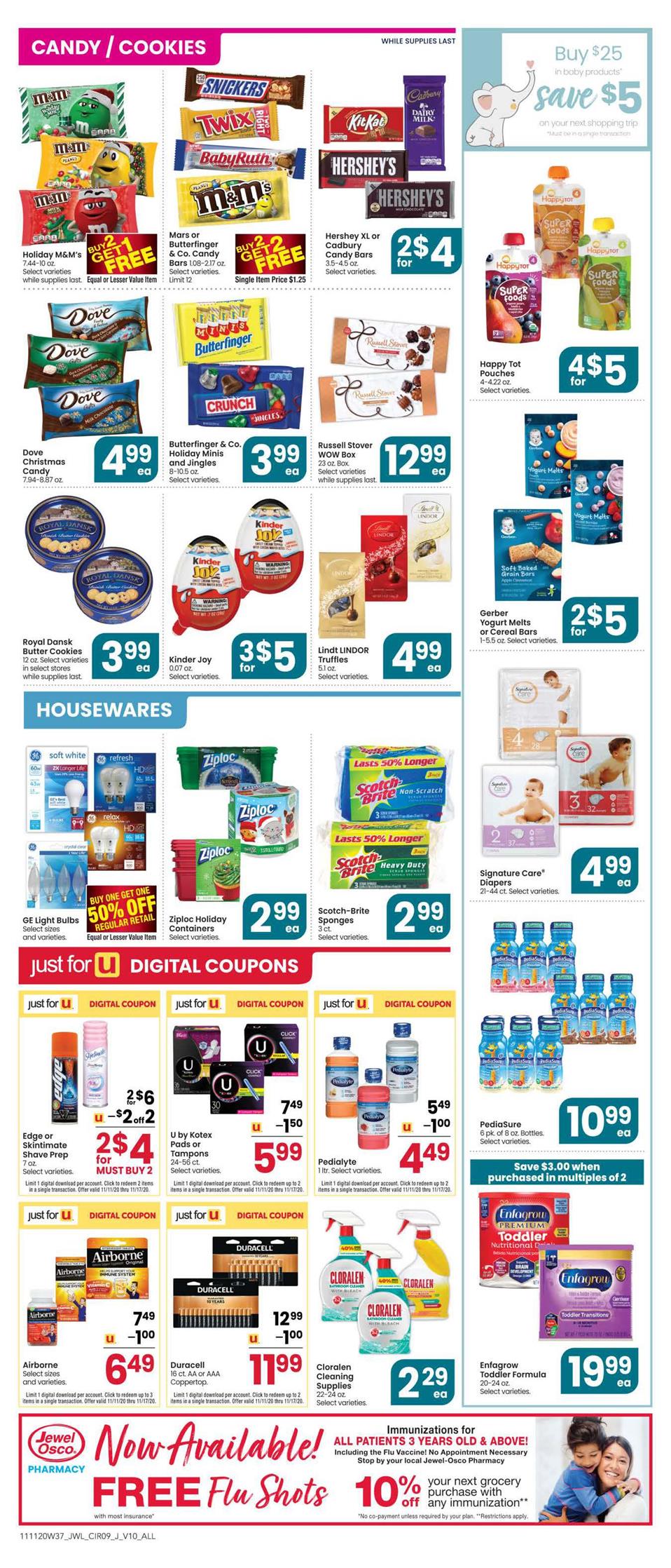 Jewel-Osco Ad Nov 11 - 17, 2020 page 9