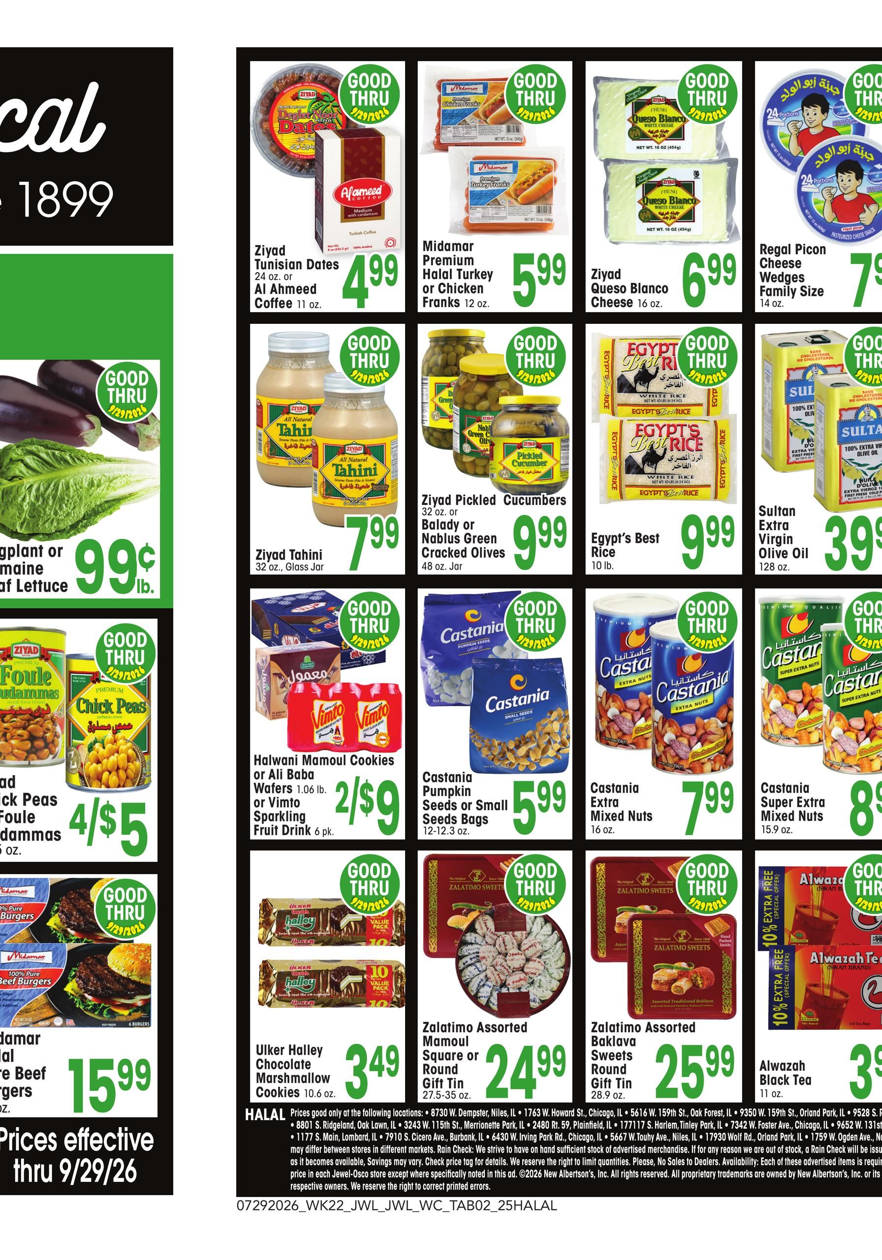 Jewel-Osco Specialty Publication July 29 - September 29, 2026 page 2