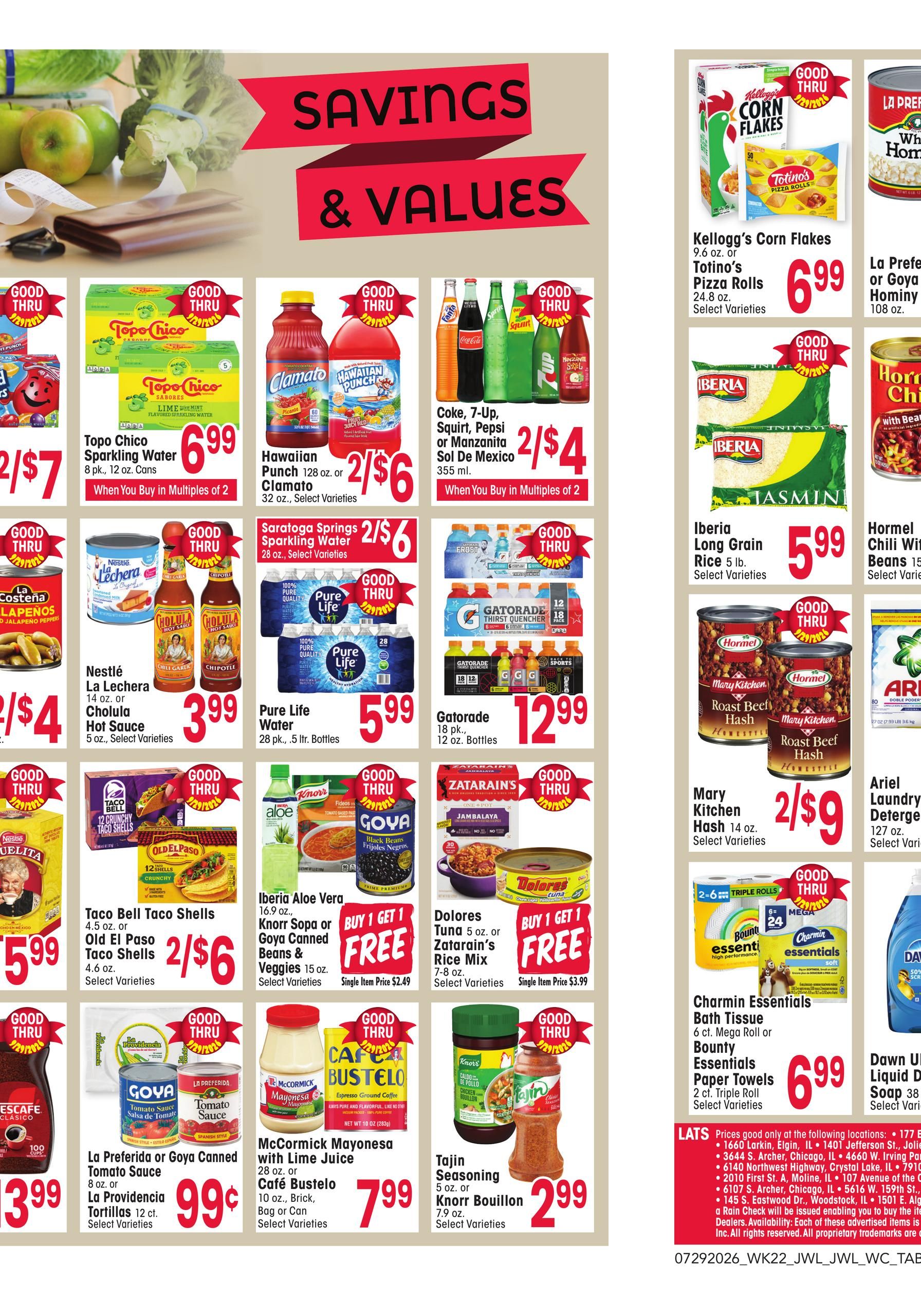 Jewel-Osco Specialty Publication July 29 - September 29, 2026 page 4