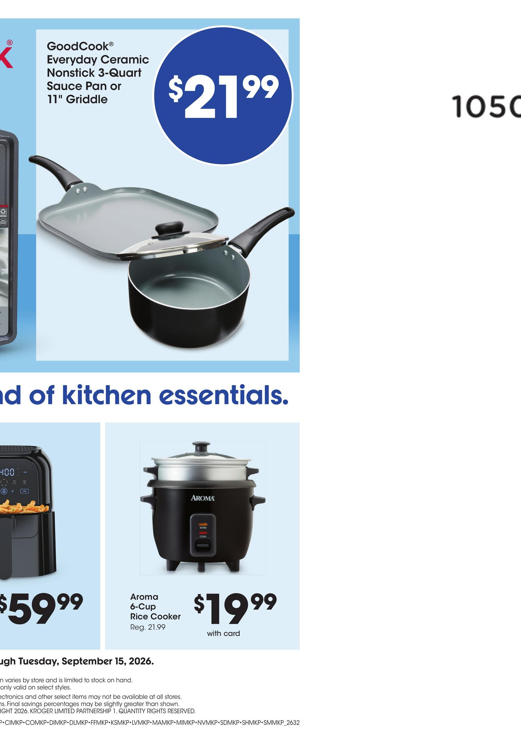 Kroger Home & Apparel September 9 - 15, 2026 page 3