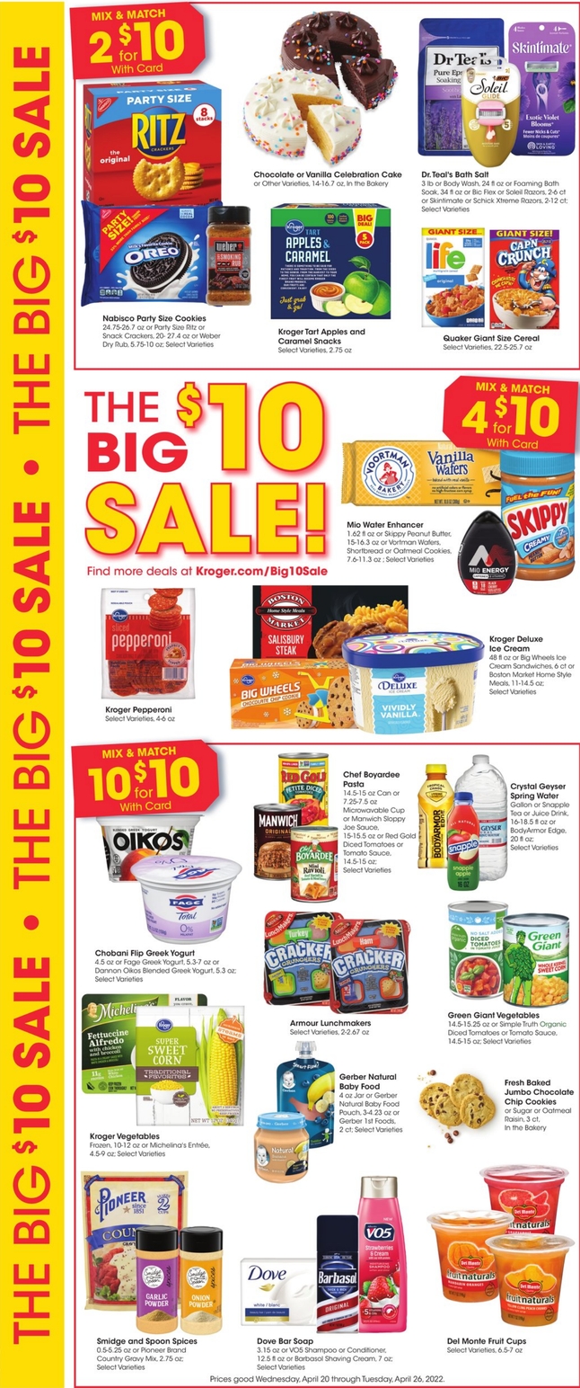 Kroger Weekly Ad page 4