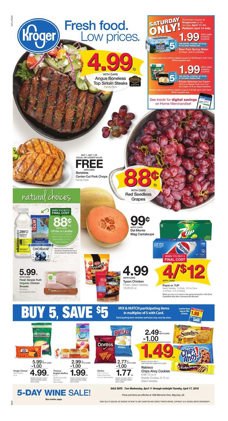 Kroger Weekly Ad