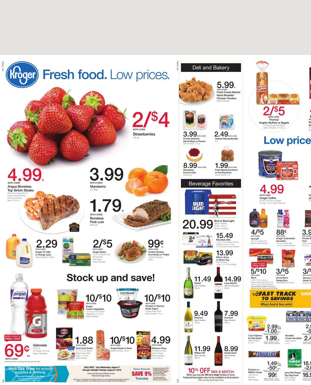 Kroger Weekly Ad