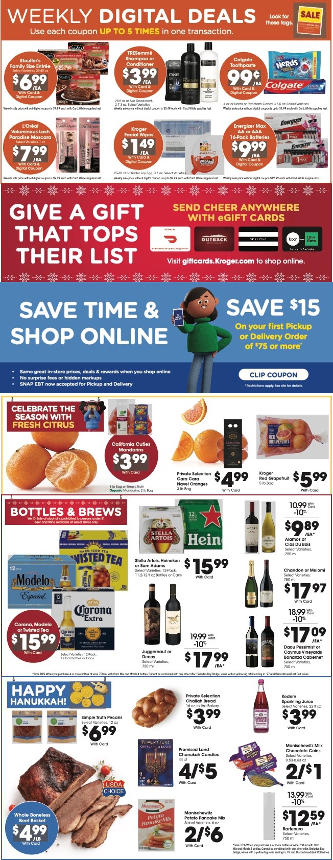 Kroger Weekly Ad Christmas Dec 13 - 19, 2023 page 3