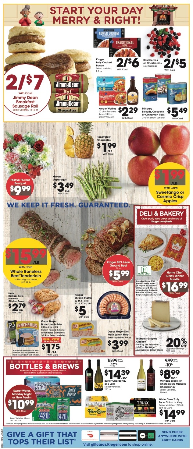 Kroger Weekly Ad Christmas Dec 13 - 19, 2023 page 8