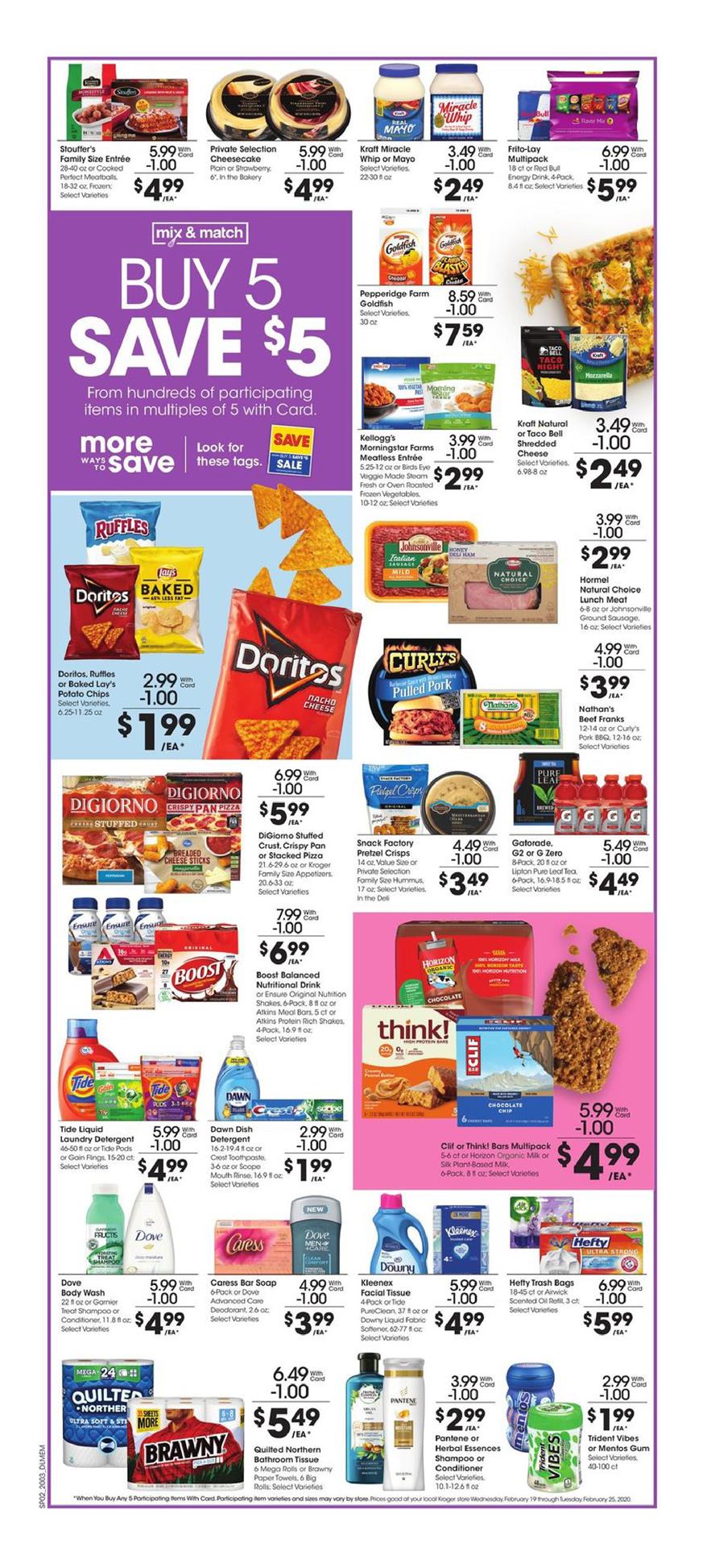 Kroger Weekly Ad Feb 19 - 25, 2020 page 3