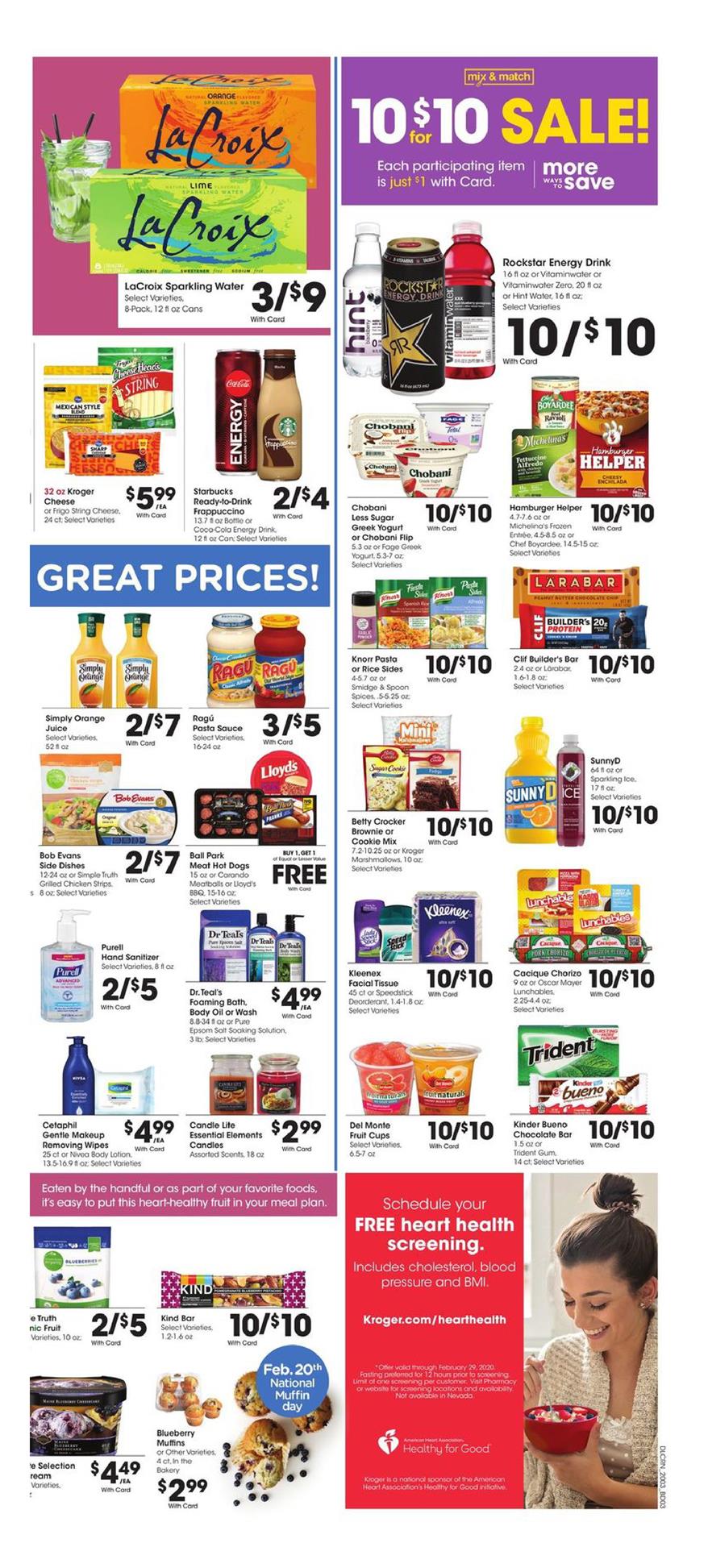 Kroger Weekly Ad Feb 19 - 25, 2020 page 5