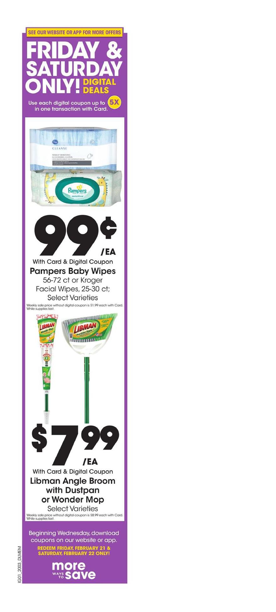 Kroger Weekly Ad Feb 19 - 25, 2020 page 7