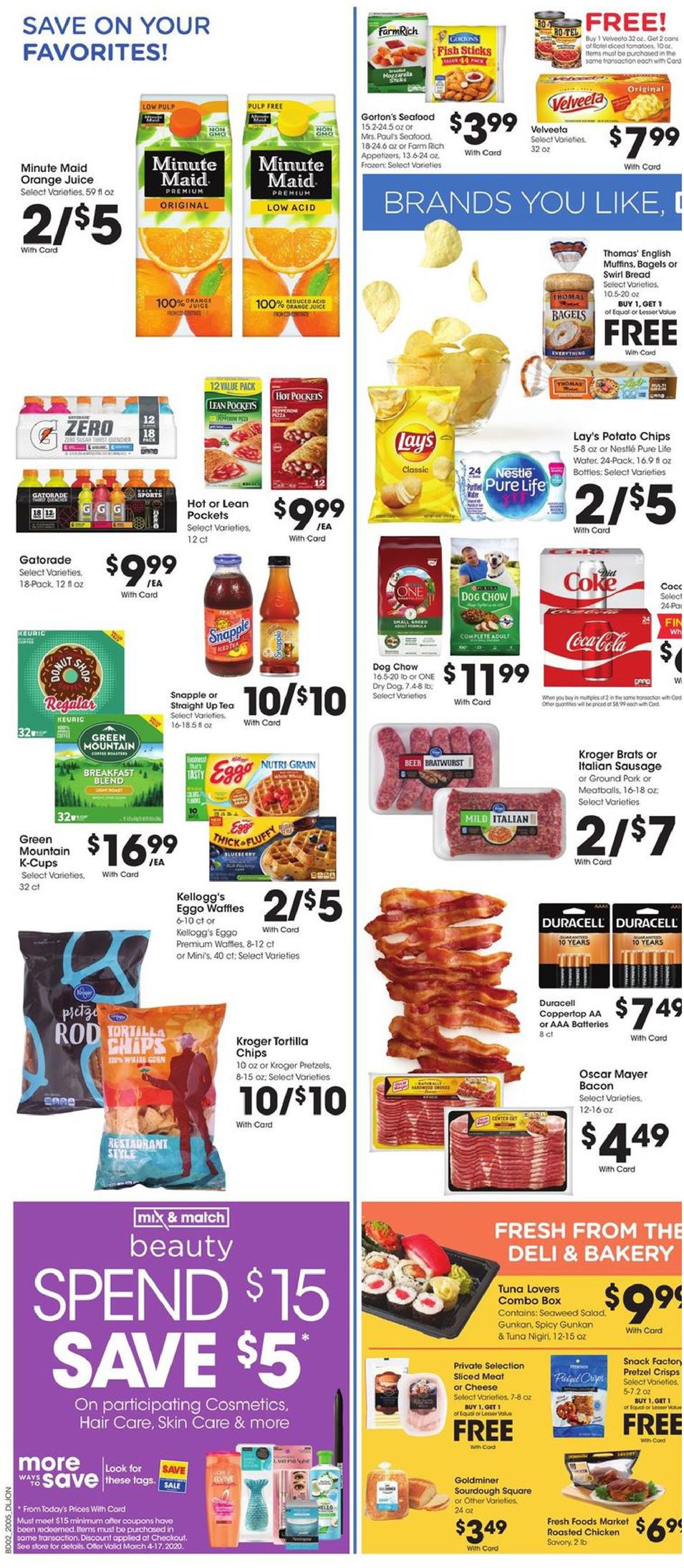 Kroger Weekly Ad page 4