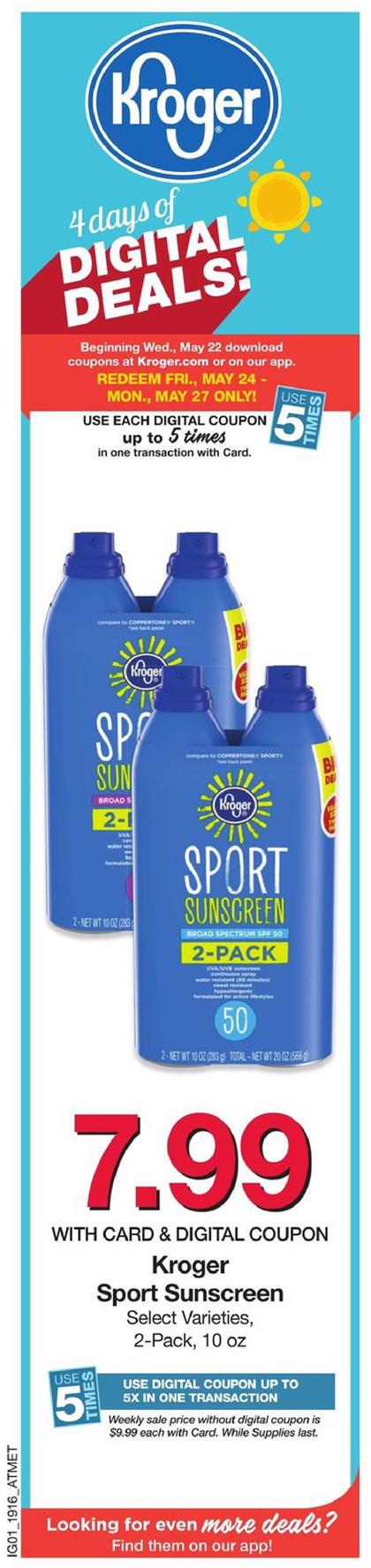 Kroger Weekly Ad May 22 - 28, 2019 page 10