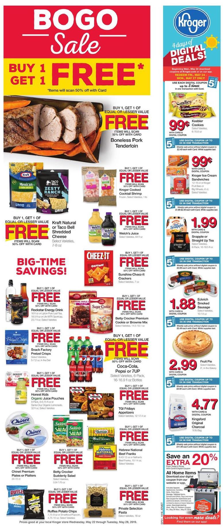 Kroger Weekly Ad May 22 - 28, 2019 page 2