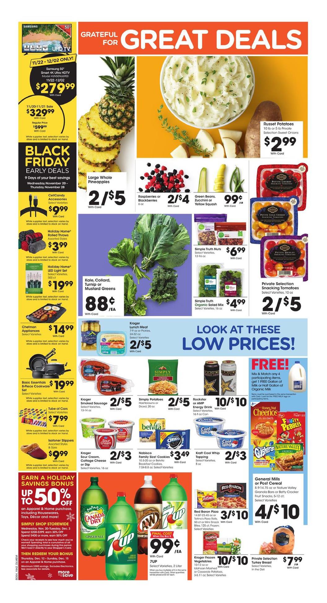 Kroger Weekly Ad Nov 20 - 28, 2019 page 4