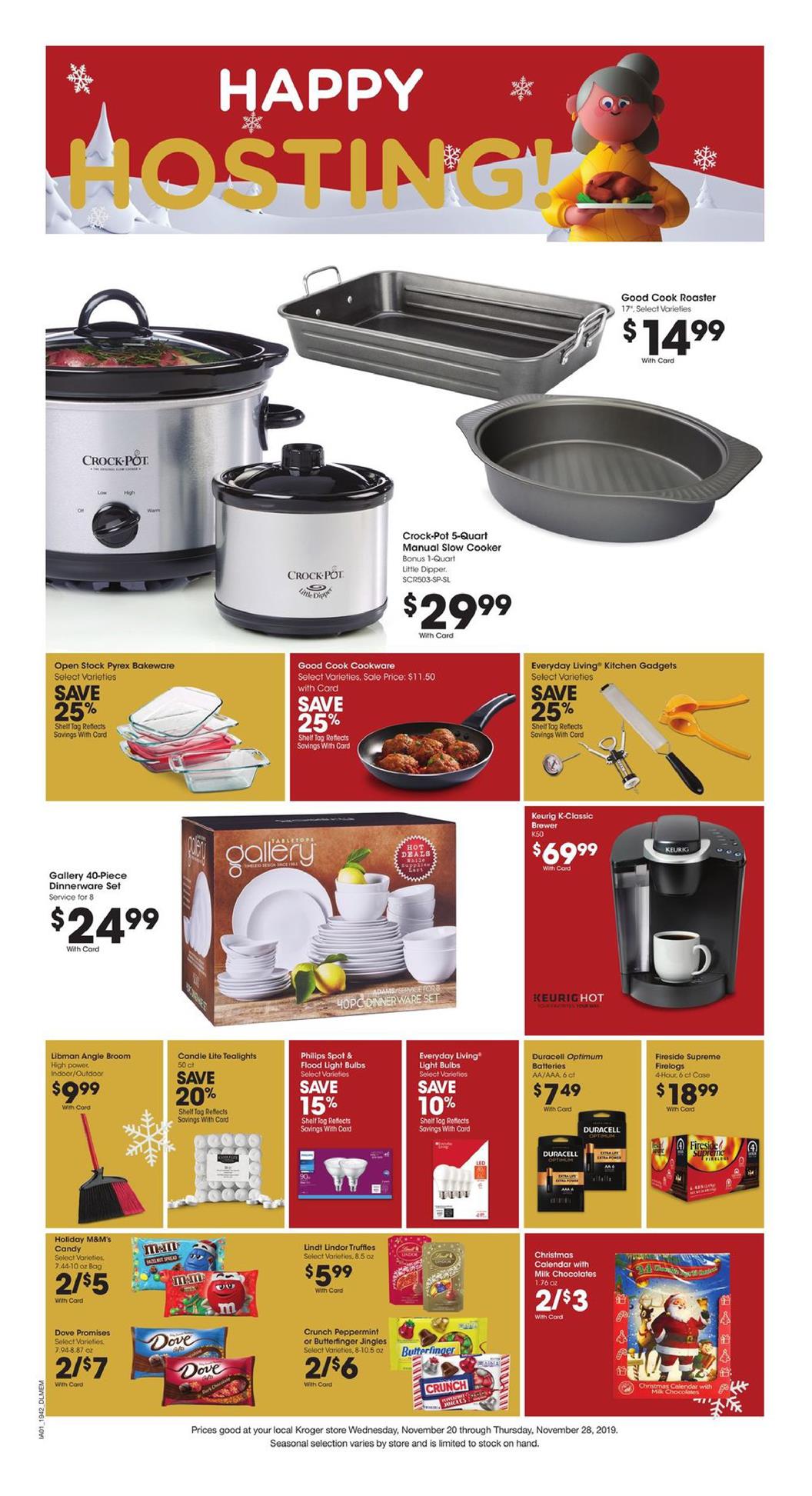 Kroger Weekly Ad Nov 20 - 28, 2019 page 7