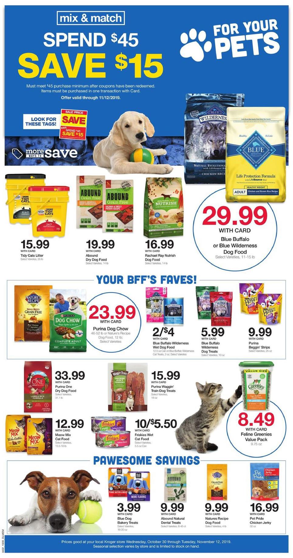 Kroger Weekly Ad Nov 6 - 12, 2019 page 8