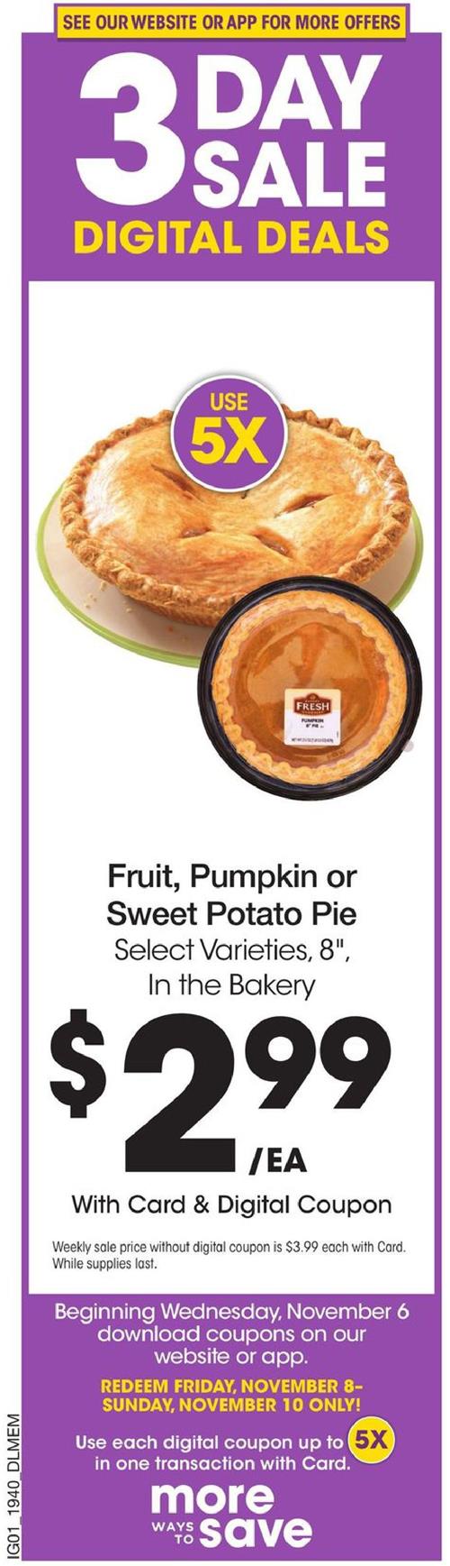 Kroger Weekly Ad Nov 6 - 12, 2019 page 9
