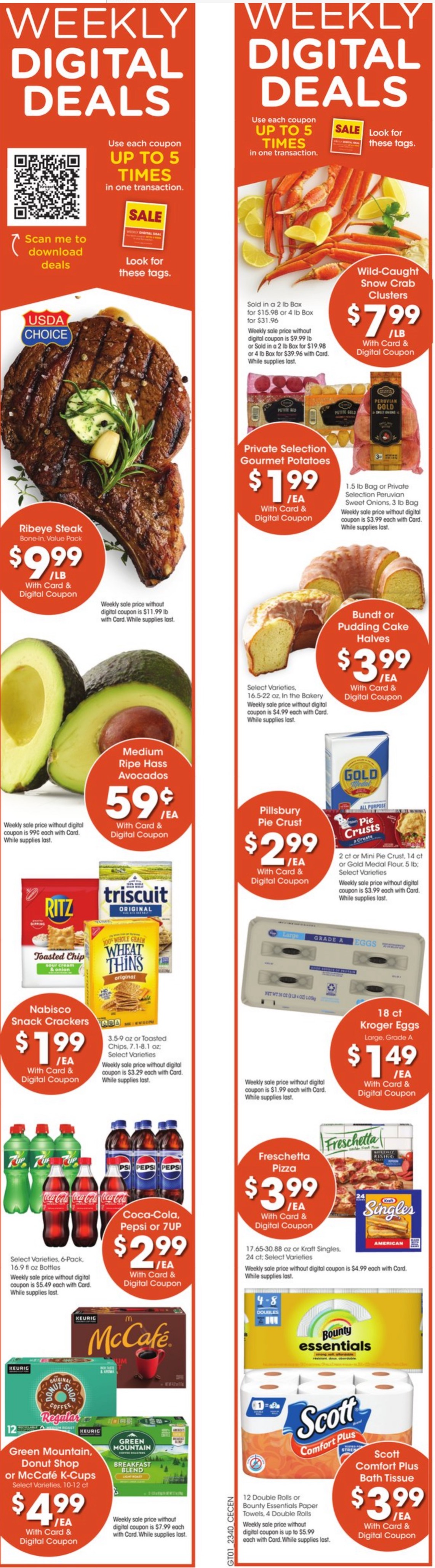 Kroger Weekly Ad Nov 1 - 7, 2023 page 2