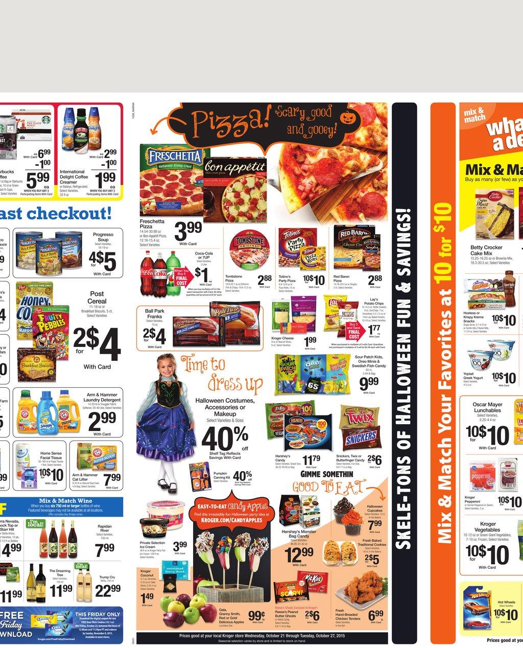Kroger Weekly Ad Oct 21 - Oct 27 2015 page 3