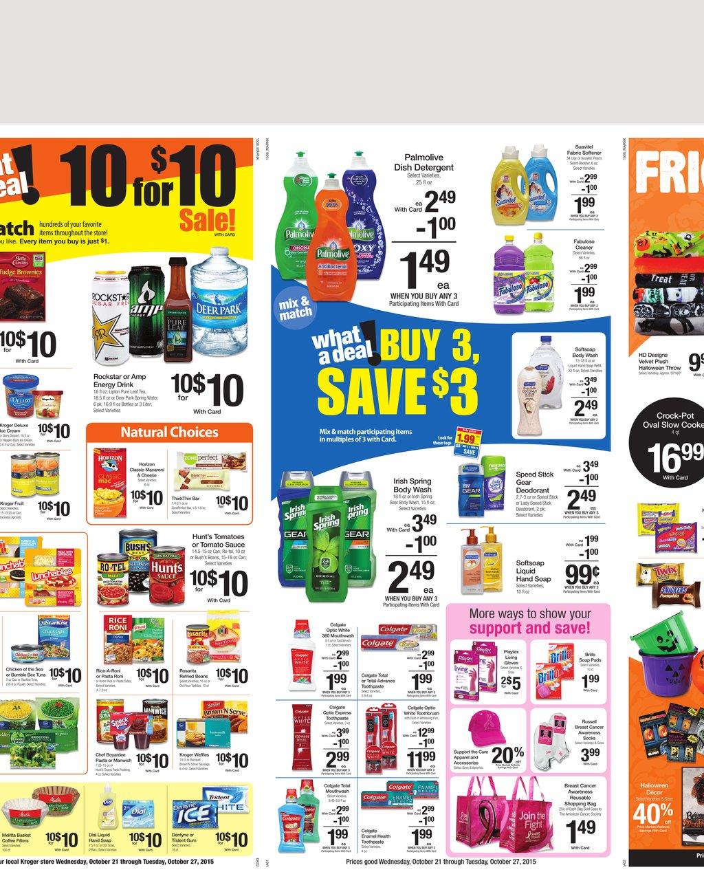 Kroger Weekly Ad Oct 21 - Oct 27 2015 page 4