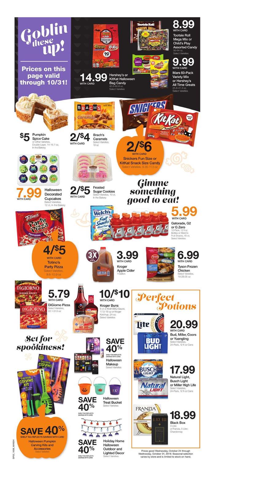 Kroger Weekly Ad Oct 24 - 30, 2018 page 3